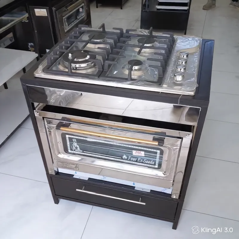 Blaque multi -smart avec four es-saada inox 63cm 