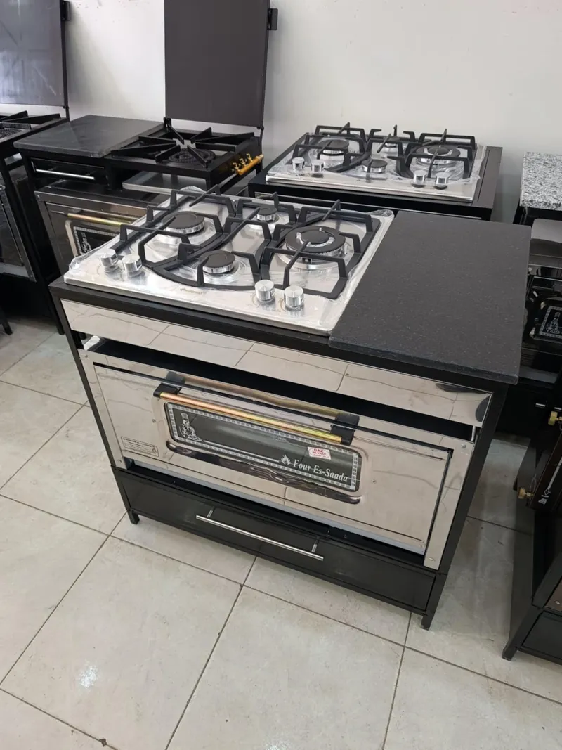 Plak multi -smart inox avec four es-saada inox  95cm