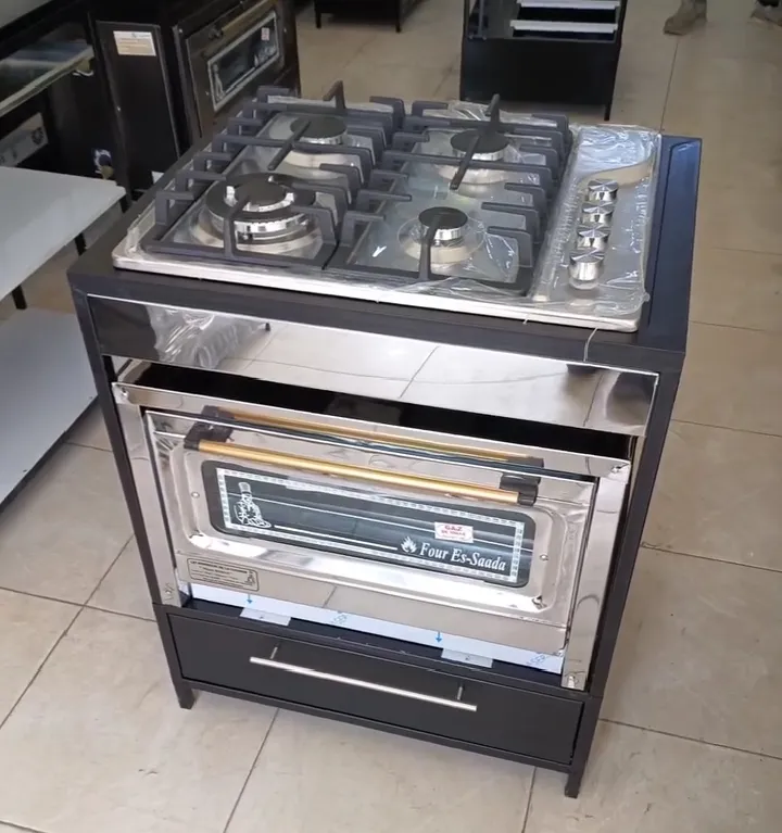 Blaque multi -smart avec four es-saada inox 63cm 