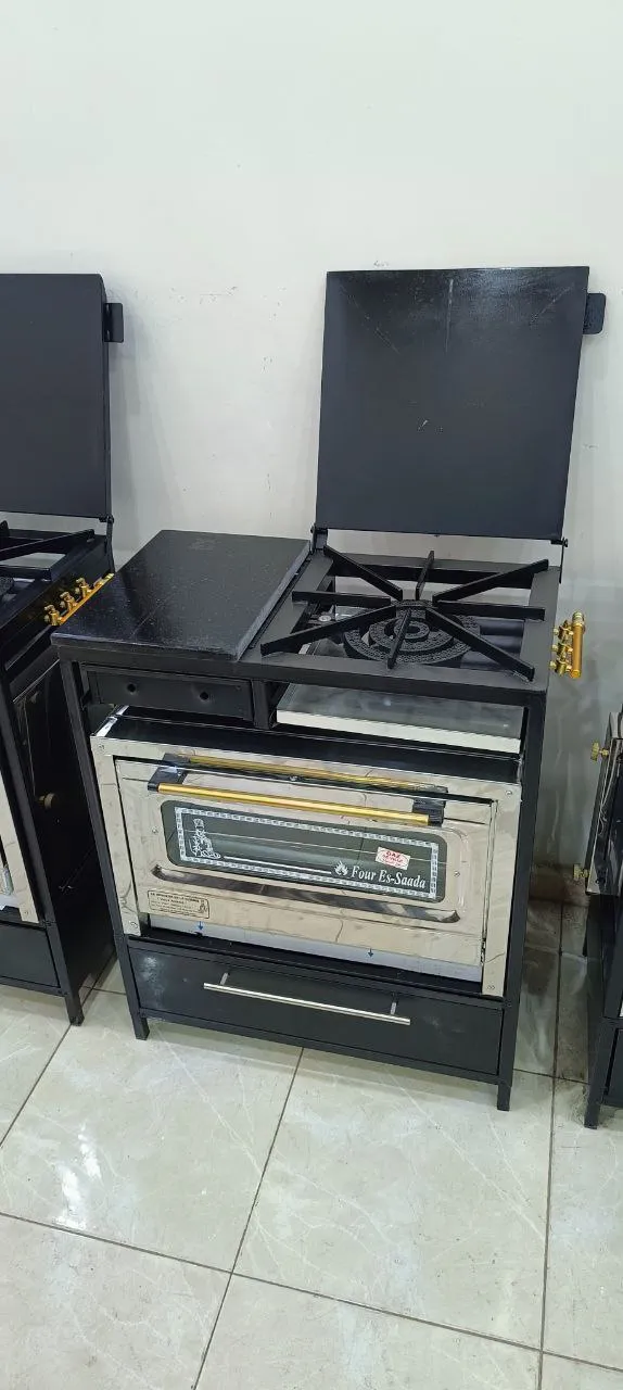  6en1 74cm avec four es-saada  inox 